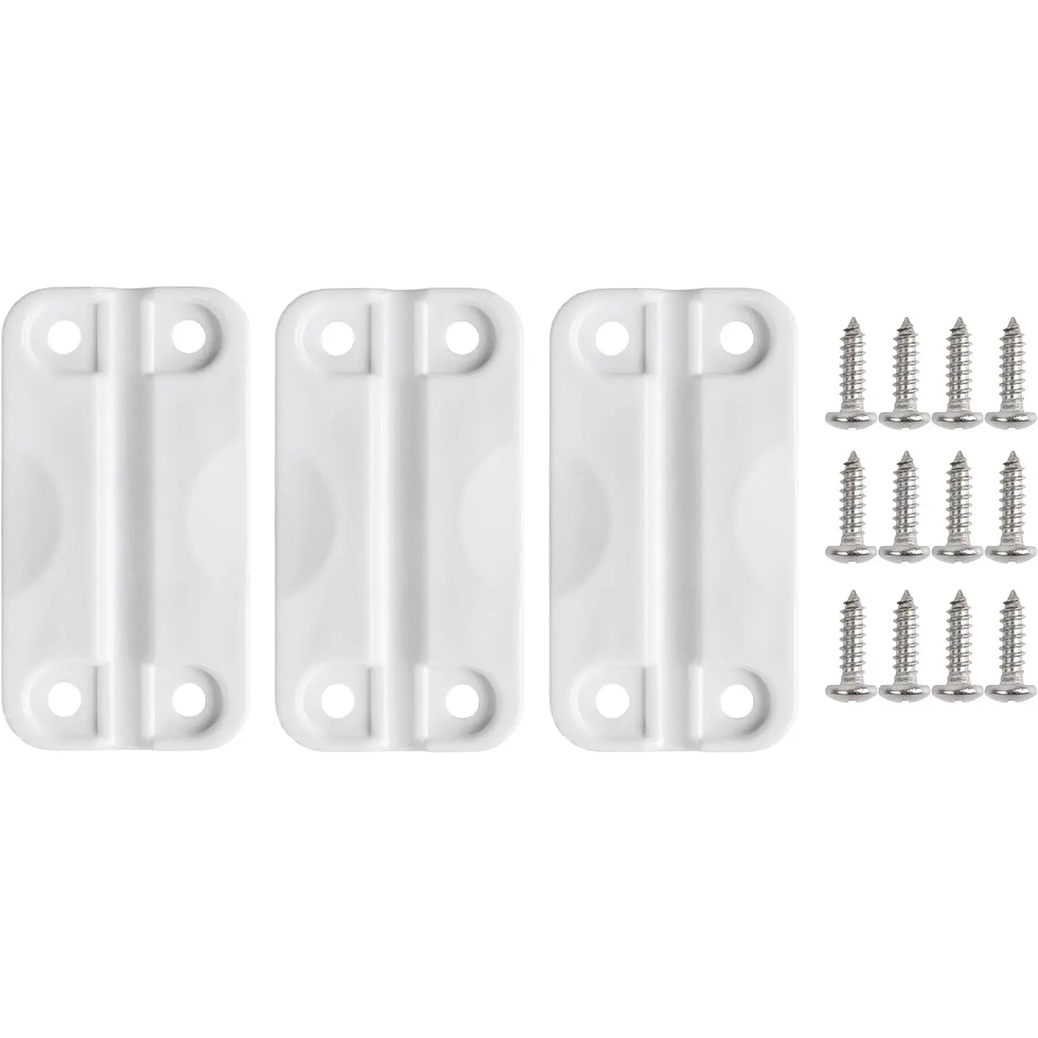 Cooler Hinges for Igloo Ice Chest, Cooler Replacement Hinge Parts,Set of 3