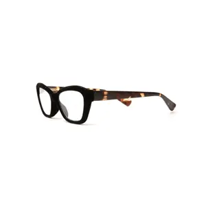 Milan Black Velvet Cat Eye Reading Glasses