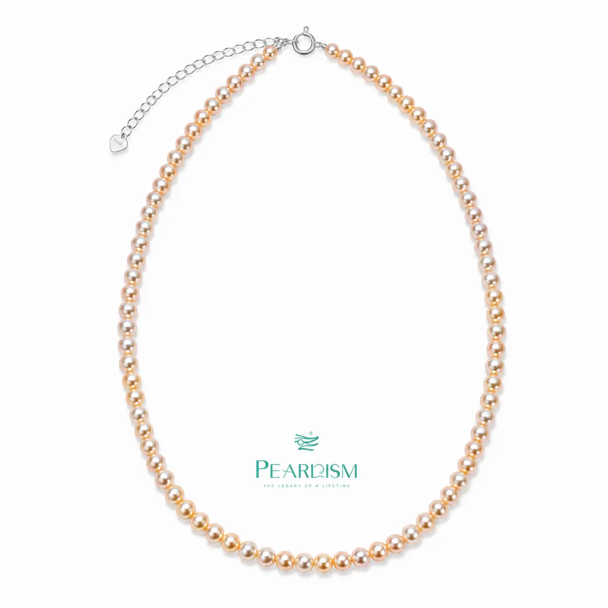 【Live】PEARLISM CN Red Freshwater Akira Pearl Necklace Princess Necklace | 4-5mm m Full-string Necklace -AFAN024
