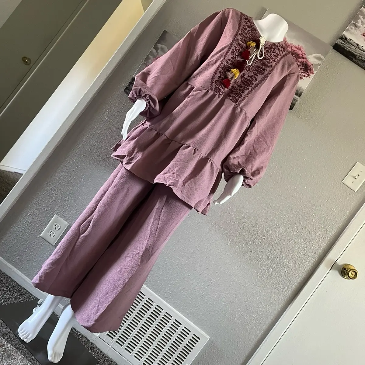 L size Tops and pants