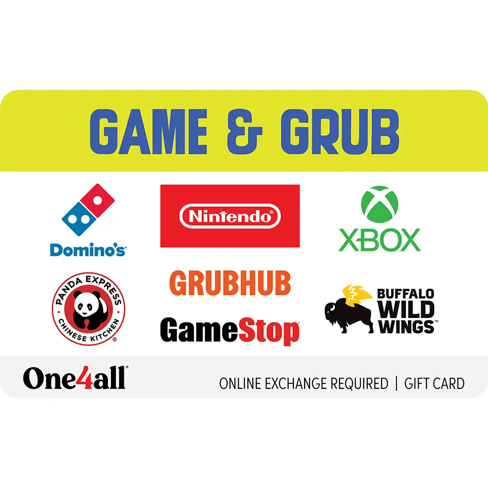 One4all Game & Grub eGift Card