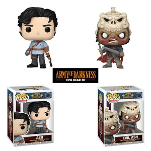 Army of Darkness Complete Set Ash & Evil Ash Funko Pop! Vinyl Figure 2-Pack (#1880 & #1881)