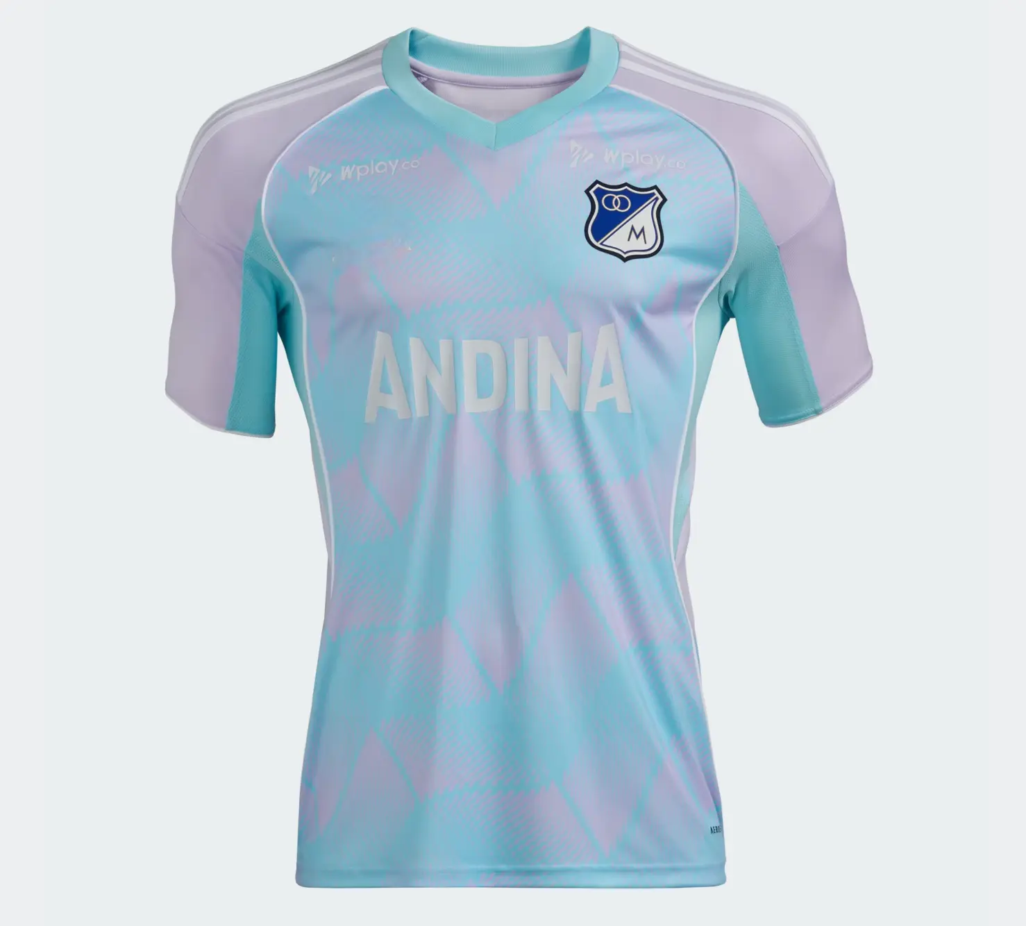 Liga Colombia Millonarios FC Fan Edition Jersey 26/27, Colombia Football Fan Shirt, Moisture-Wicking & Breathable, Gameday Shirt