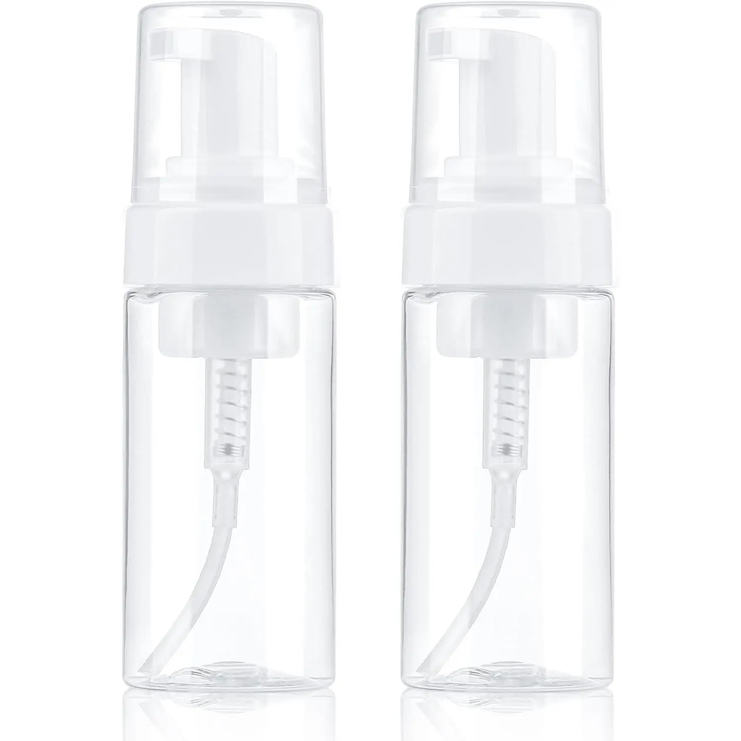 Pump Bottle, 4oz Leak Proof Foaming Soap Dispenser Plastic Refillable  Bottles for Shampoo, Hand Soap,  Wash,  Wash