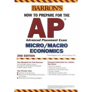USED-How to Prepare for the AP Microeconomics/Macroeconomics (BARRON'S HOW TO PREPARE FOR THE AP MACROECONOMICS/MICROECONOMICS ADVANCED PLACEMENT EXAMINATION) by Frank Musgrave Ph.D. (Paperback)