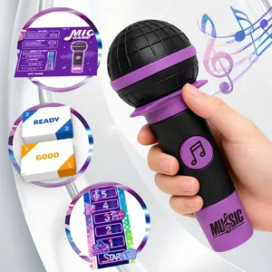 Mic misheard Music Trivia Card Game, Grab Karaoke Party Game for 2-10 Players, Music Card with Lyrics for Hilarious Nights Adult Christmas & Birthday Gifts, Purple mic grab the mic game, Family Board Games, Board Game Prop