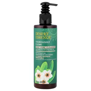 Desert Essence Thoroughly Clean Deep Pore Cleanser, 8.5 fl oz (250 ml)