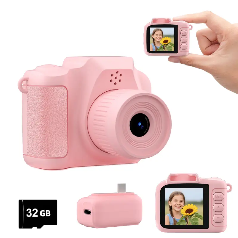 1080P HD Mini Digital camera with 1.3lnch Screen-Portable Keychain Design,ldeal for Travel, vlogging, AndEveryday Photography-Valentine's Day Giftfor Teens And Adults