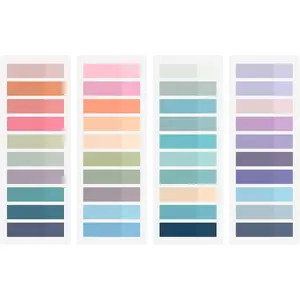 800 count Books Tabs for Annotating, Tabs for Notebooks, Sticky Tabs, Morandi Page Markers, Multi-Colored Writeable and Repositionable Book Flags Strip (800Pcs)