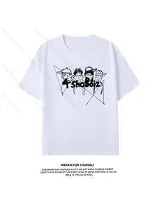 Kpop Jay Park Lngshot Series Fans 3D Printed T-shirt Summer Top Short Sleeved T-shirt Men's and Women's Clothing Streetwear