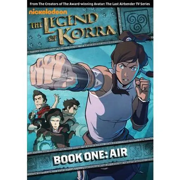USED Book - The Legend of Korra: Book One Air (DVD) - english