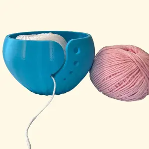 The Yarn Nest by Drivebye Creations! Perfect organize, store, and use your ball of yarn neatly!