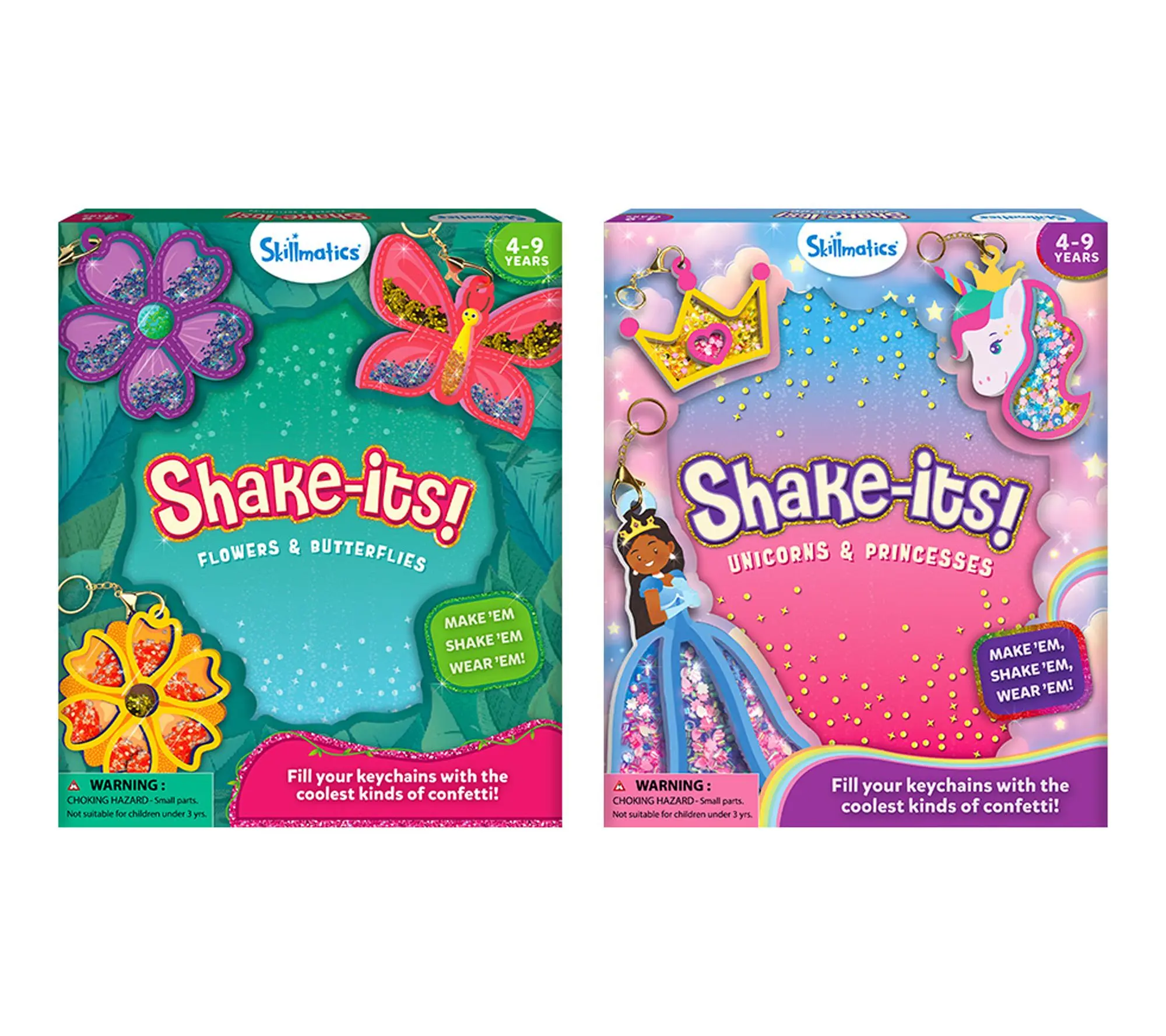 Shake It's Unicorns & Princesses and Flowers & Butterflies Bun
