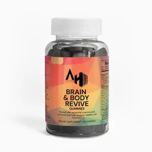 Brain & Body Revive Gummies Gluten Free Brain Health Healthcare Fitness