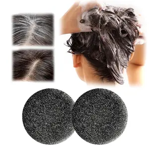Gray Hair Reverse Bar Mane Gray Reverse Bar for Unisex Shampoo Soap (2 PCS) Hair Darkening Shampoo Bar  Cleansing, Damaged Hair, Thinning Hair Reishi black hair anti-dandruff shampoo soap