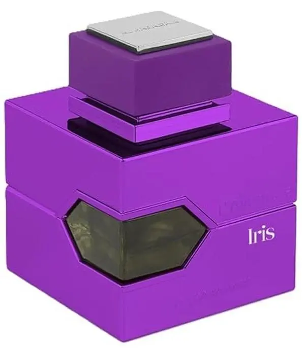 AL HARAMAIN L'Aventure Iris Purple EDP, Floral Gourmand Unisex Fragrance Spray with Notes of Lavender, Lemon, and Vanilla Musk, 3.33 oz, Spray Bottle, 3.33Oz, Lemon Blend