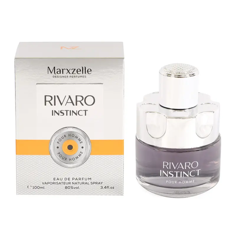 Marxzelle Rivaro Instinct Pour Homme Eau de Parfum 100ml Fragrance for Men