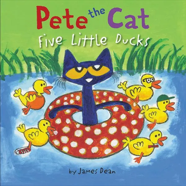 USED Book - Pete the Cat: Five Little Ducks: An Easter and Springtime Book for Kids by Dean, James (Hardcover) - english