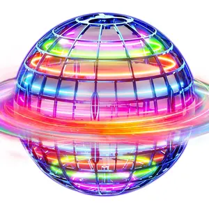 Flying Orb Ball (Blue, 2025 Upgraded) with Dazzling Lights, Magic Hover Spinner, Cool Boomerang Drone, Floating Cosmic Globe, Kids Toys Gifts for 6 7 8 9 10 Year Old Boys Girls : Toys & Games