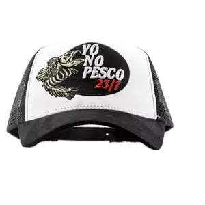 Dandy Hats x Oscar Ortiz Yo No Pesco 23/7 White - Elegant Design for Versatile Wear