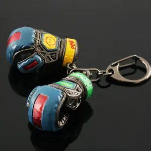 [Metal Boxing Gloves] 2pcs Metal Boxing Gloves Pair Keychain | Boxing Enthusiast Gift, Commemorative Gift, Men's Keychain Pendant, Car Decoration, Necklace, Mobile Phone Pendant, Collection, etc., with Collection Meaning, the Best Gift to S
