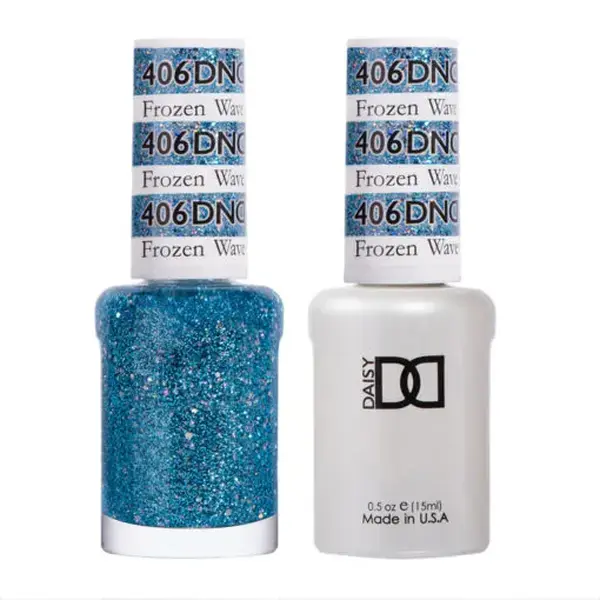 DND Daisy Soak Off Gel Polish & Regular Lacquer - #406 - Frozen Wave