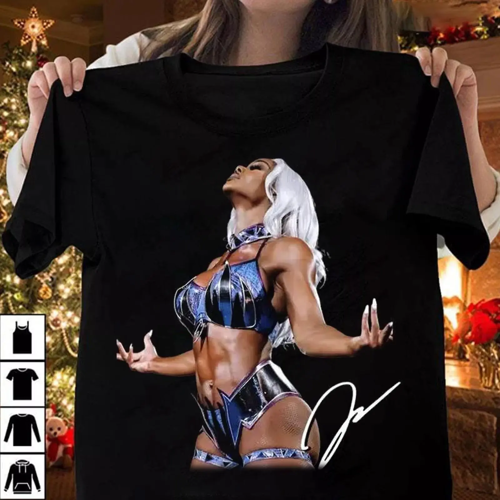 Jade Cargill Streetwear Wrestling T-Shirt HY946
