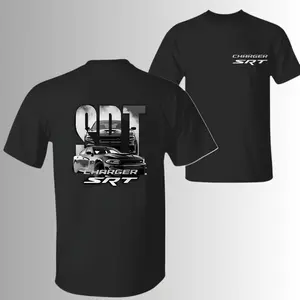 Dodge Charger SRT American Muscle T-Shirt, 2 Sides, Mopar Enthusiast Graphic Tee