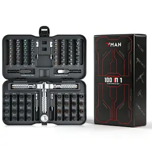 VMAN Precision Tools ， Comprehensive 100-in-1 tool set for home, car, electronics, and outdoor needs outdoorfun