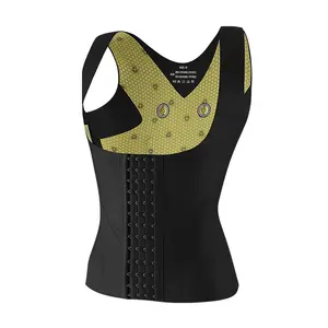 Women's Breathable Upper Body Shapewear, Adjustable Posture Support Corset for Everyday Wear, Comfortable Tummy Control & Waist Trainer Vest