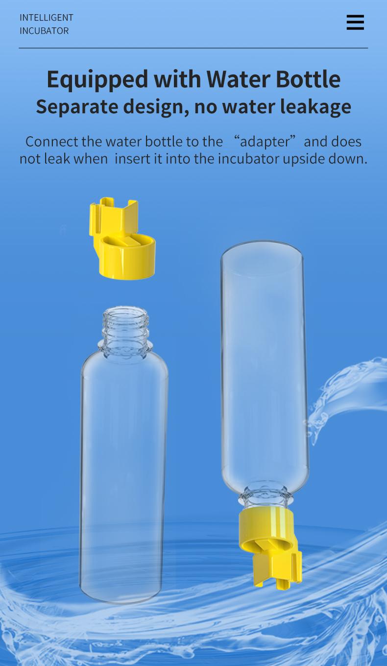 18 Egg Incubator for Hatching Eggs, Egg Incubators with Automatic Egg Turning, Temperature and Humidity Control, Egg Candler, Automatic Water Bottle Refill, Incubator for Chicken, Ducks, Goose