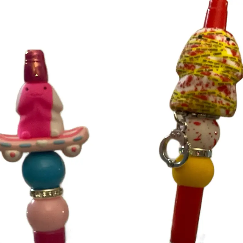 Richards & Richie's Silicone Focals for Custom Pens Keychains or Any Beadable Product Assorted Colors and Designs. These are for finished only.