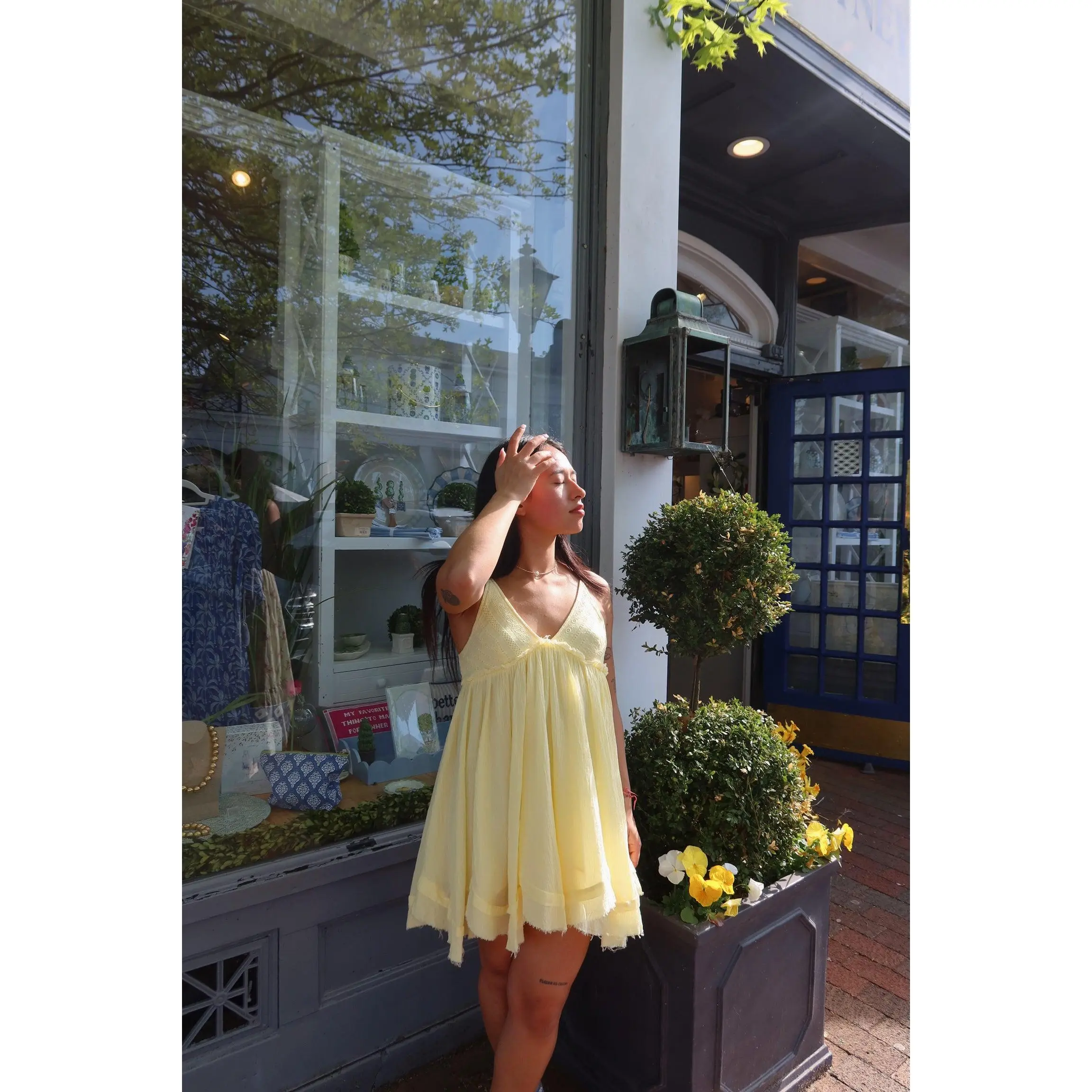 Lumi Dress in Yellow Lumi Dress in Yellow