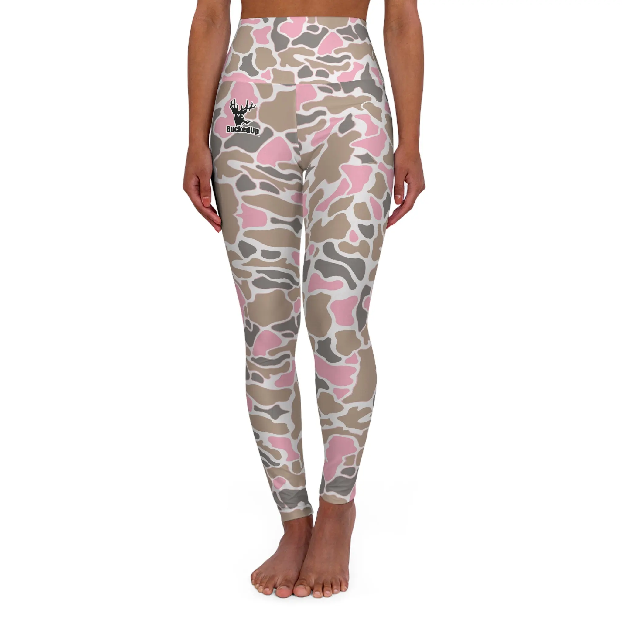 Duck Huntress Camo with Classic BuckedUp® Logo Leggings