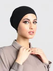 High-Elastic Inner Lining Hat, Comfort Sleep Cap, Lightweight Modal Fabric, Breathable and Quick-Dry, Essential for Summer, Turban Hijab