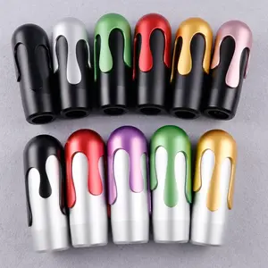Ice Cream Drip Style Gear Shift Knob - Manual Transmission Shifter Lever, Universal Fit for Cars Trucks SUVs, Aluminum Alloy, Cool Racing Car Interior Modification