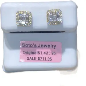 Soto's Jewelry Lab Diamond Stud Screwback Earringsgs Original $1423.95 Sale $711.95