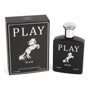 Play Black Spray Cologne Eau de Toilette for Men 100ml/3.4fl.oz. - Fragrance for Men