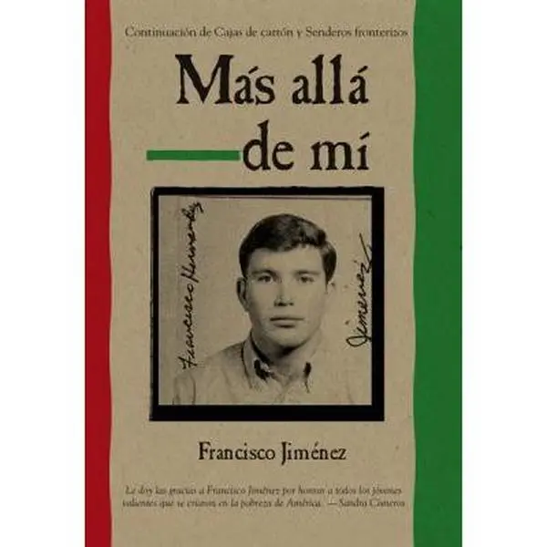 USED-Mas alla de mi Reaching Out Spanish Edition by Francisco Jiménez (Hardcover)