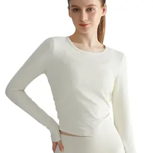 Sculpt & Protect!This 5A antibacterial fabric kills 99% germs while the pleated waist nips you in—no squeezing, just clean curves. #antibacterialleggings #hygienewear