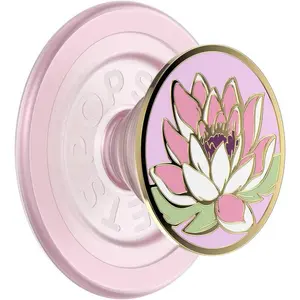 PopSockets Magnetic Enamel Phone Grip with MagSafe, Magnetic Adapter