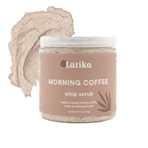 Latika Whip Scrub – Morning Coffee (3-in-1 Exfoliate, Cleanse & Moisturize)