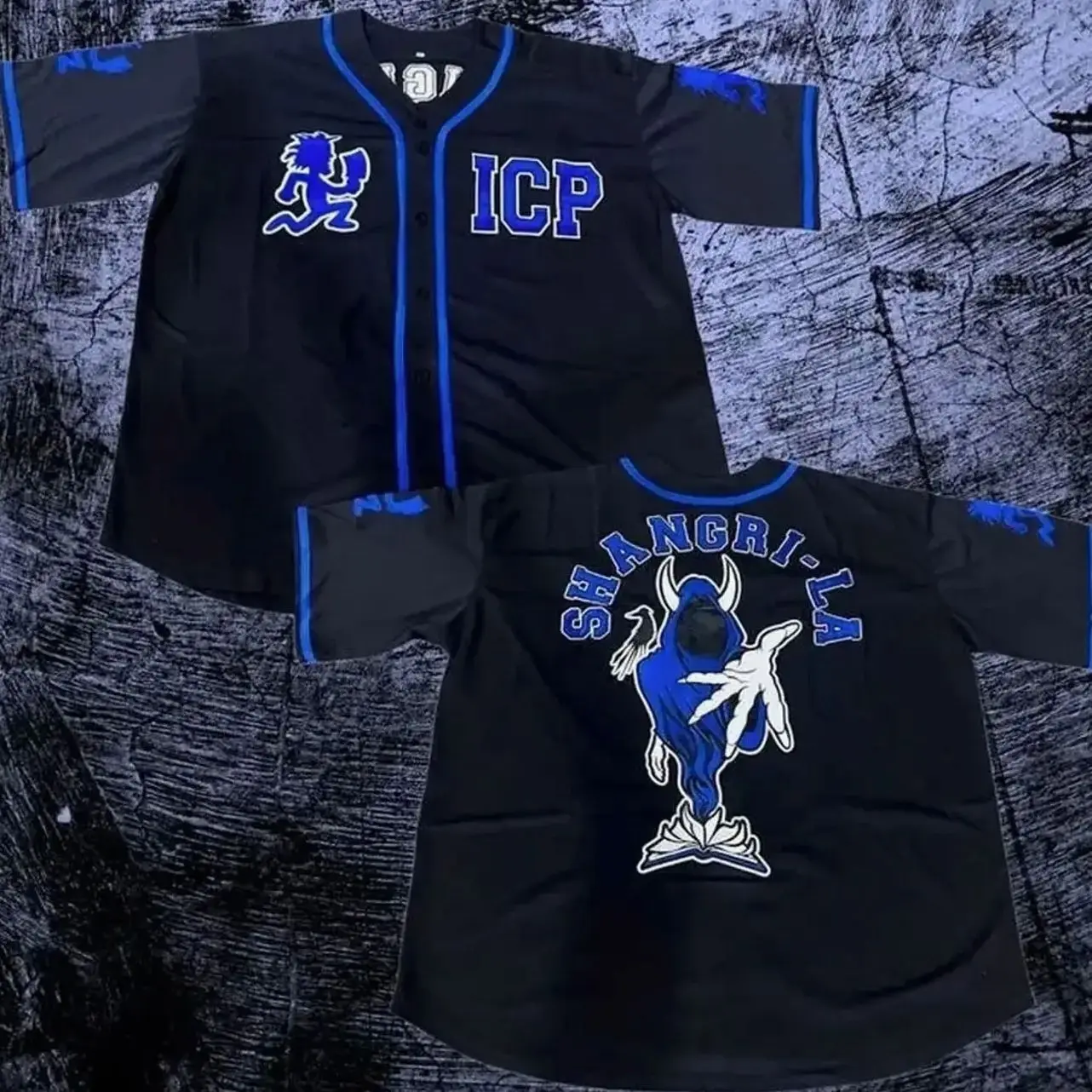 ICP Juggalo Baseball Jersey - Shangri-La Baseball Jersey - Insane Clown Posse Pefect Fit Unisex, Gift For Fan, Gift For Him, Her