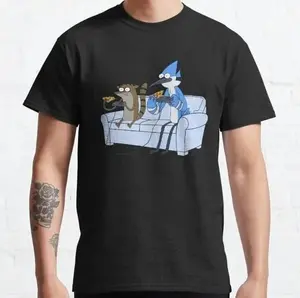 Mordecai and Rigby Pizza and Video Games Essential Shirt Sweatshirt, Hoodie, Comfort Colors