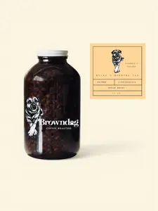 BRUNO'S FOREVER JAR Chocolate Coffee Beans - Colombia 4 Project Single Origin Coffee