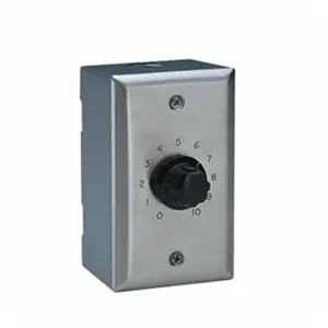 212 MAIN Valcom Audio Speaker Volume Control - Silver, Stainless Steel Construction