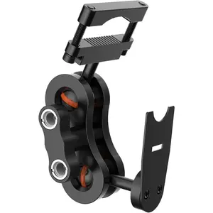 Radar Detector Mount,Aluminum Rearview Mirror Rod Radar Bracket,for /Beltronics Vector/Rocky Mountain Phantom-T Radar