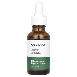Natural Outcome Squalane, Hydrating Oil for Face & Body, Fragrance Free, 1 oz (30 ml)