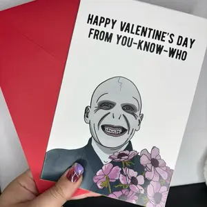 Magical Valentine’s Day Postal Card