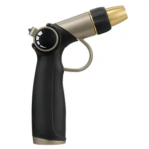 Orbit 7015352 Zinc Adjustable Jet Stream Garden Hose Nozzle, Graphite, Adjustable Spray Nozzles, Adjustable Nozzles